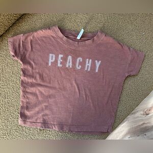 Rylee + Cru Peachy Kids Shirt